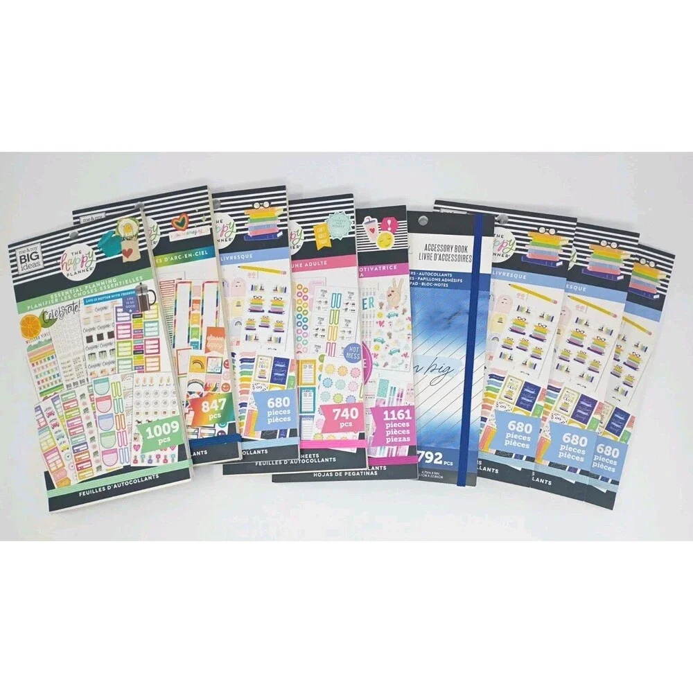 Me & My Big Ideas The Happy Planner Sticker Books - YOU Choose! New